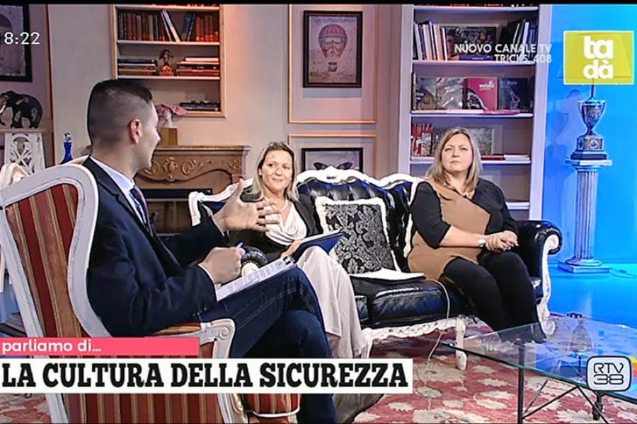 Intervista nel salotto di TADA’- RTV38
