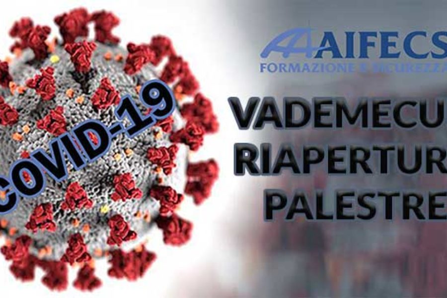 Vademecum riapertura palestre